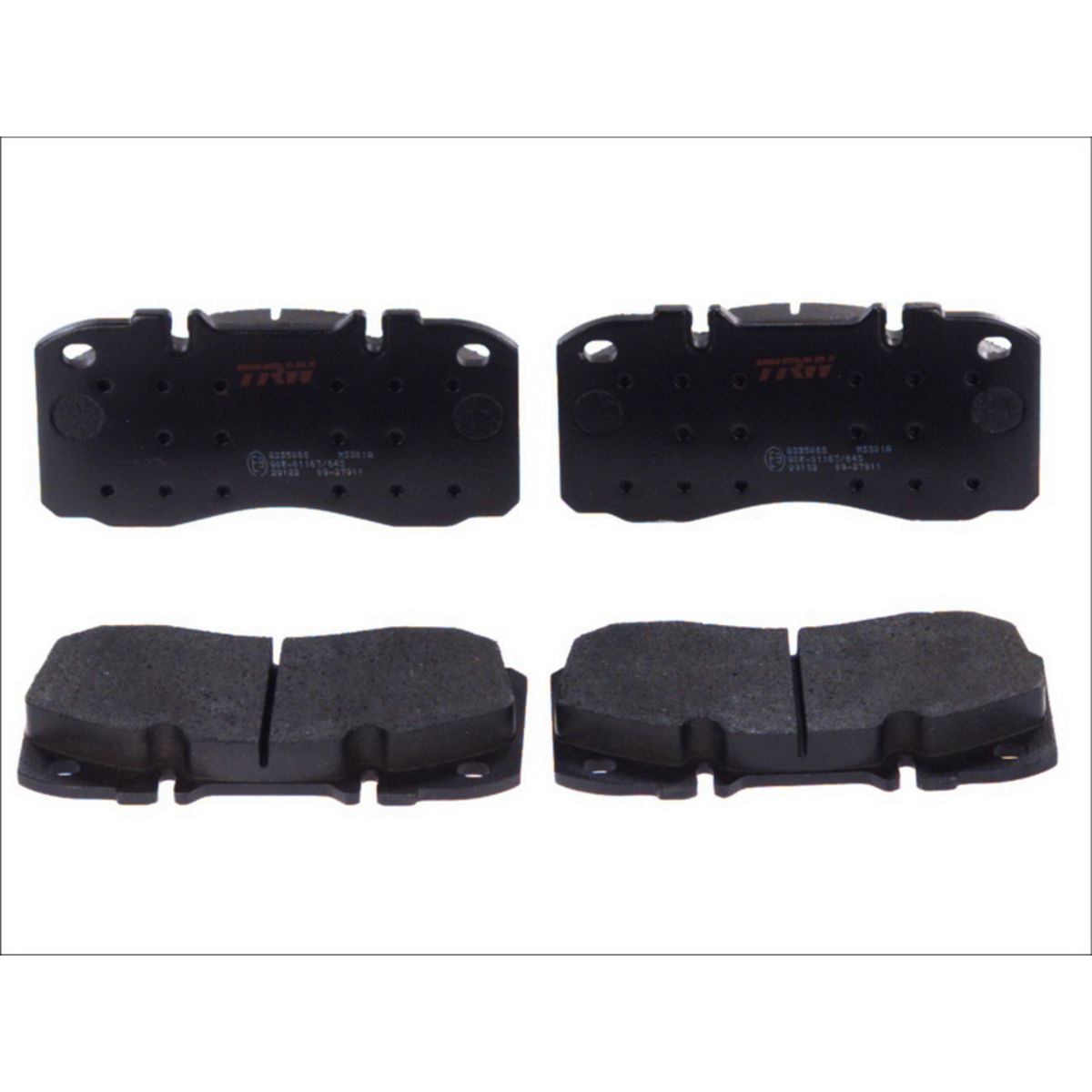 Trw Set Di Pastiglie Freno Gdb5068
