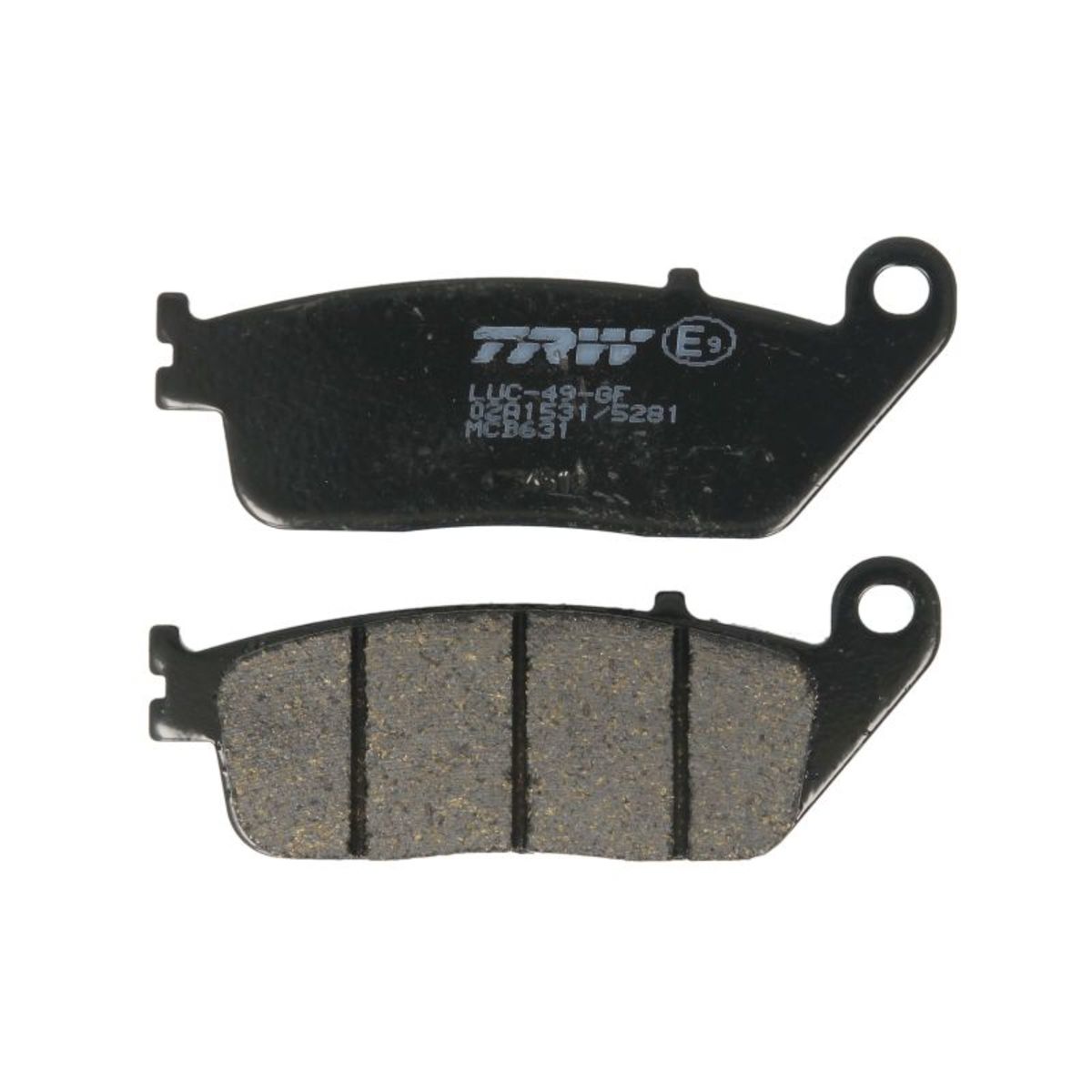Set di pastiglie freno TRW MCB631LF