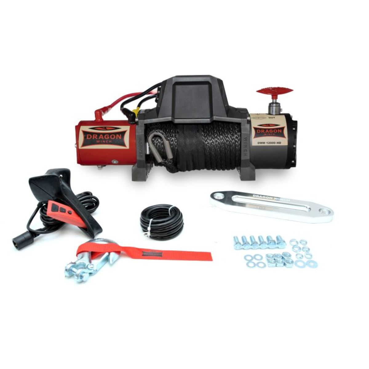 Treuil pour véhicules tout-terrain DRAGON WINCH DWM12000HD-S