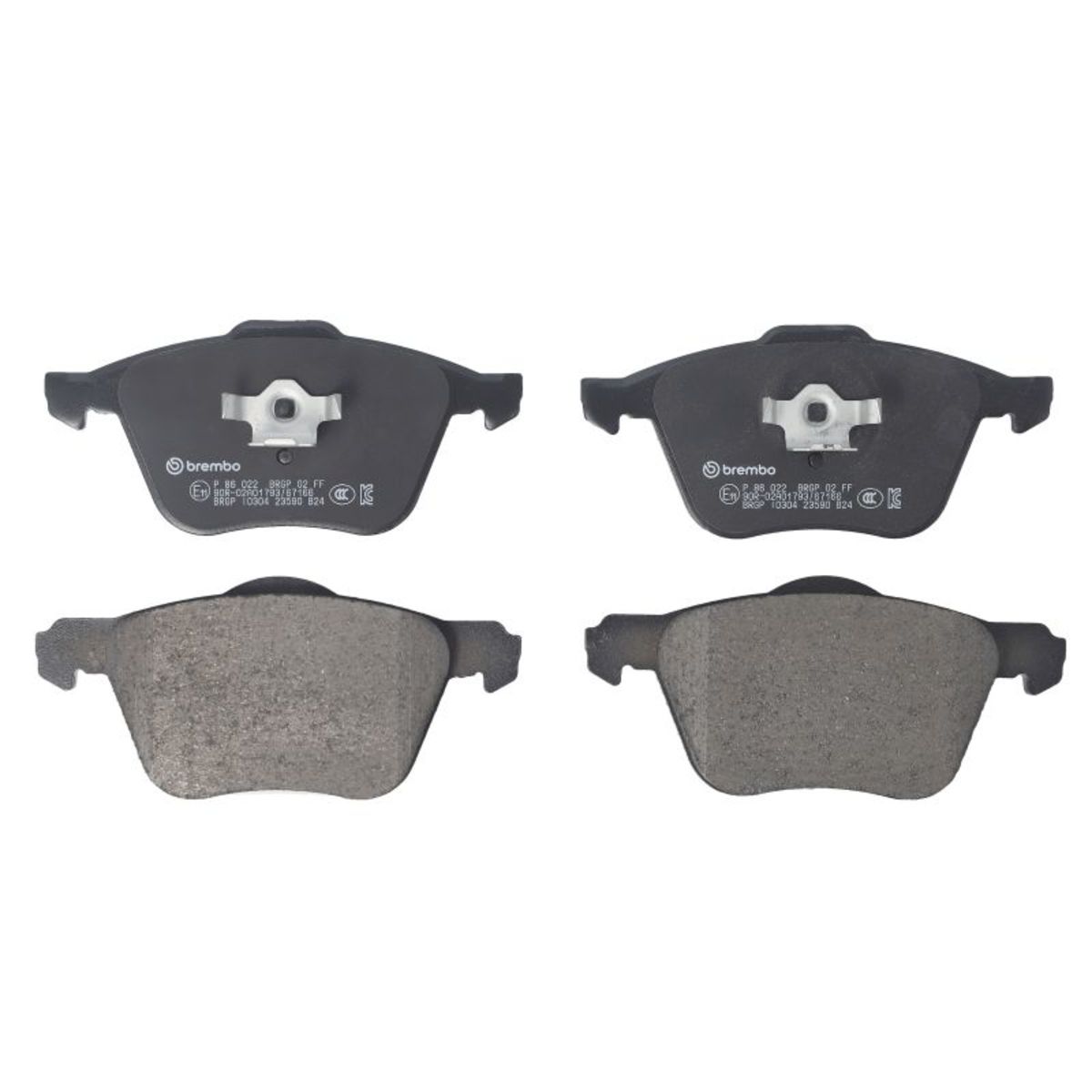Brembo Bremsbelagsatz P 86 022