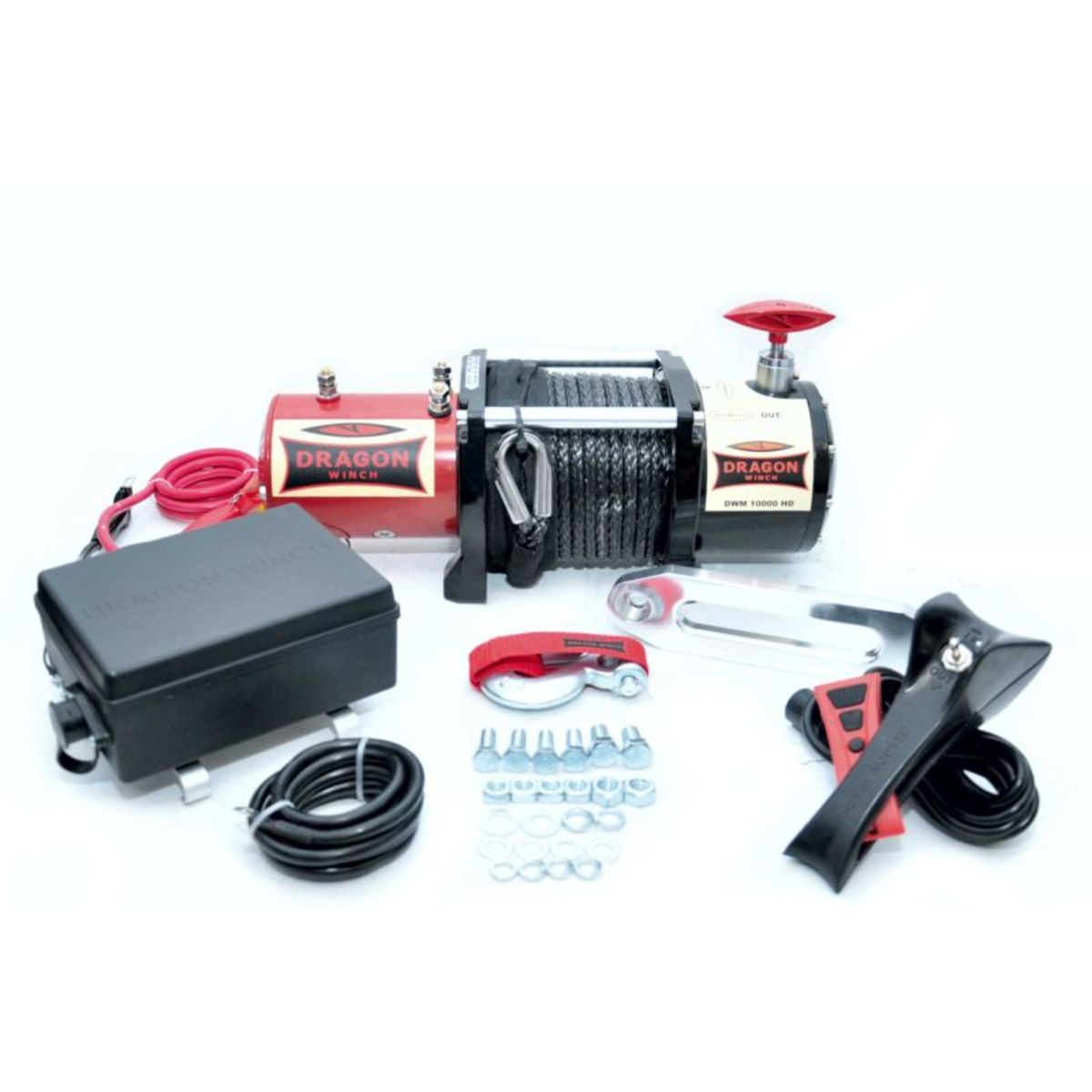 Treuil pour véhicules tout-terrain DRAGON WINCH DWM10000HD-S