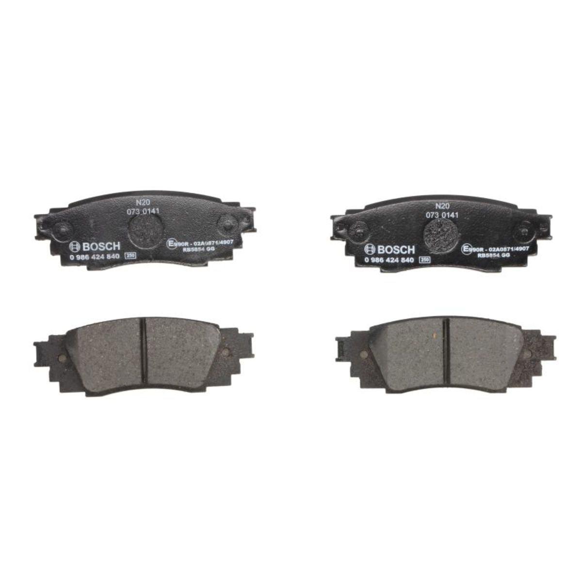 Bosch Jeu De Plaquettes De Frein 0 986 424 840, Arrière
