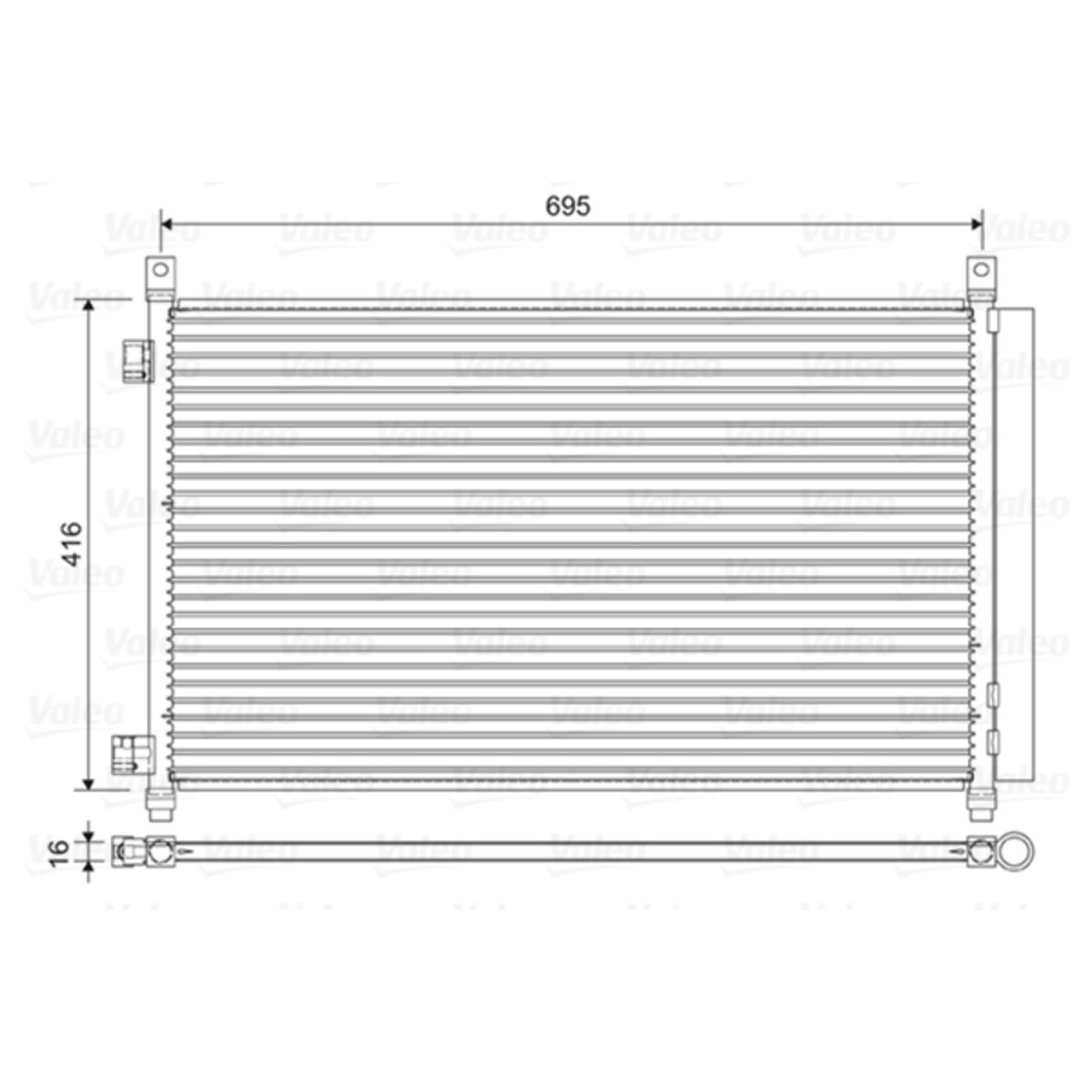 Image of Condensator, airconditioning