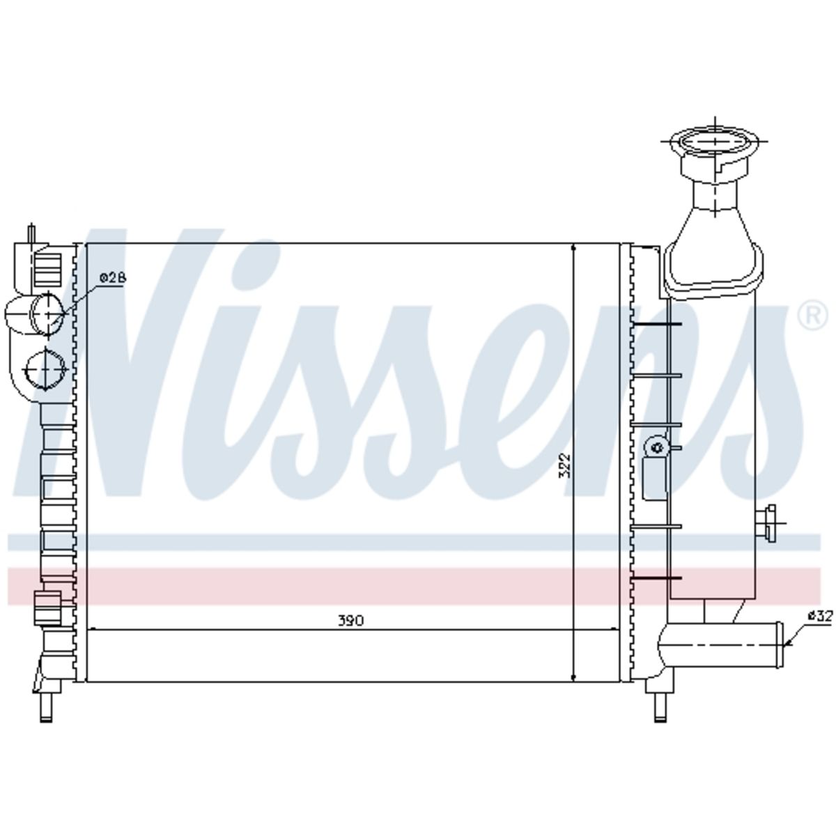 Image of Radiator, motorkoeling