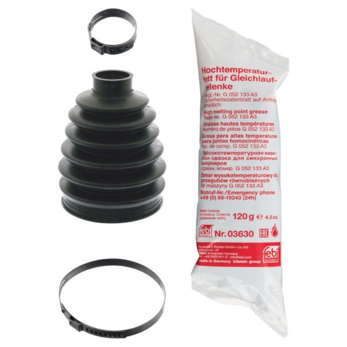 Set balgen, aandrijfas  BILSTEIN