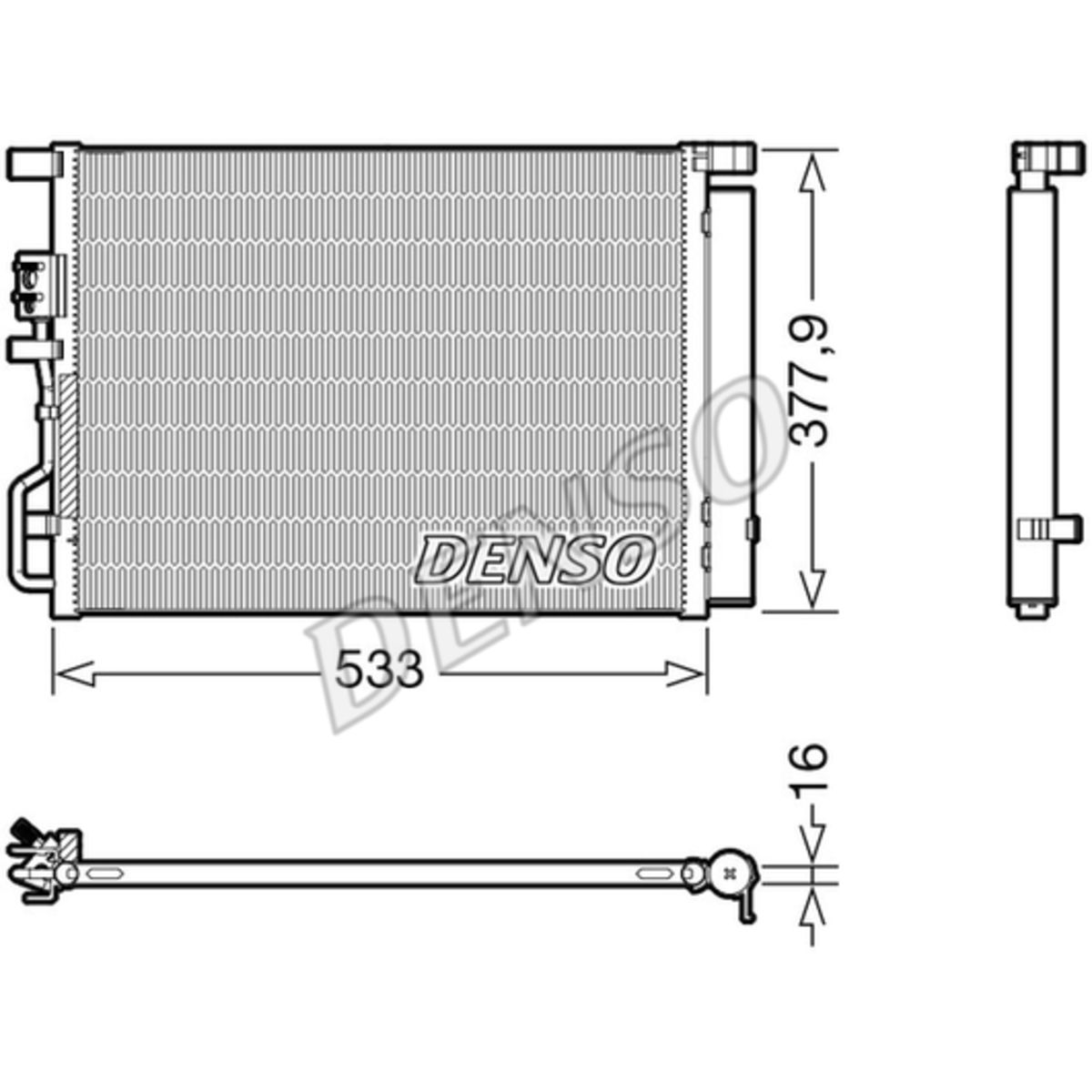 Image of Condensator, airconditioning