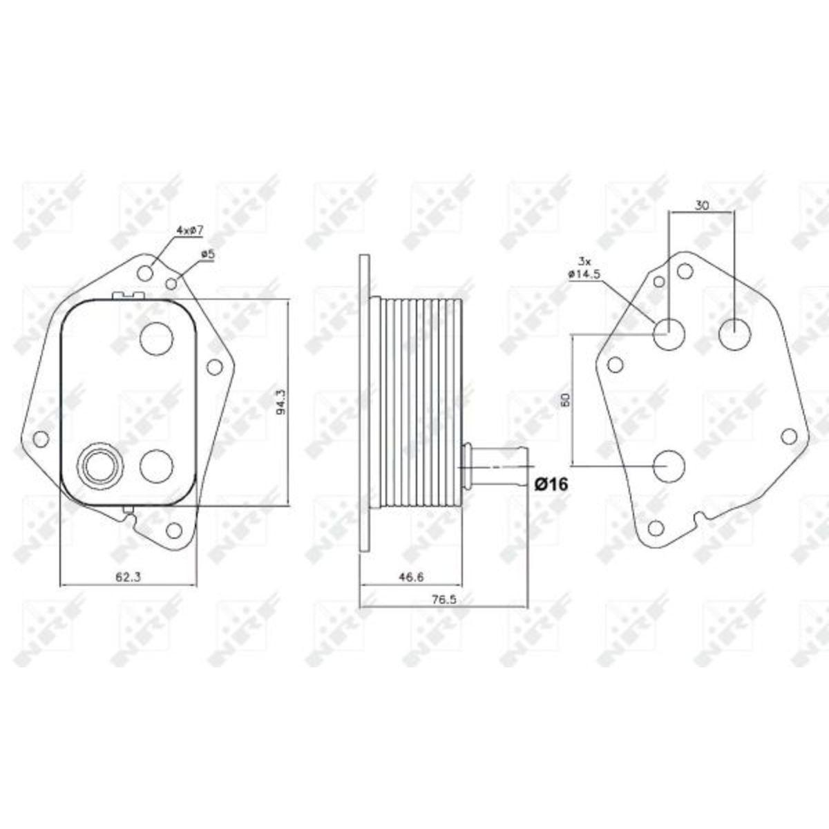 Image of Olie radiator, motorolie