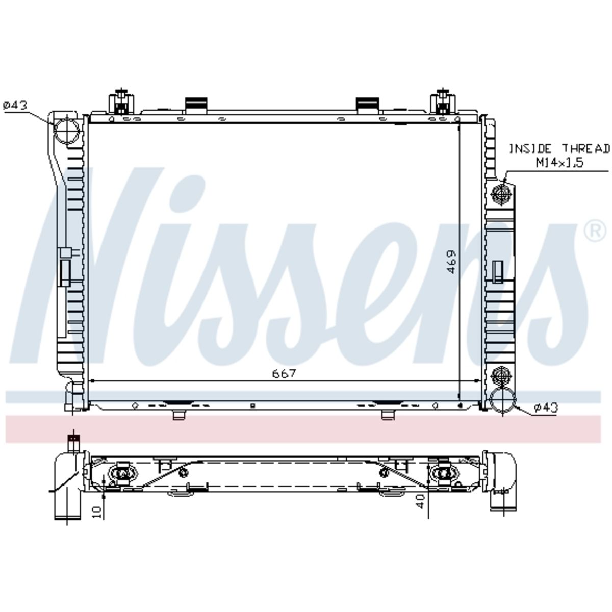 Image of Radiator, motorkoeling