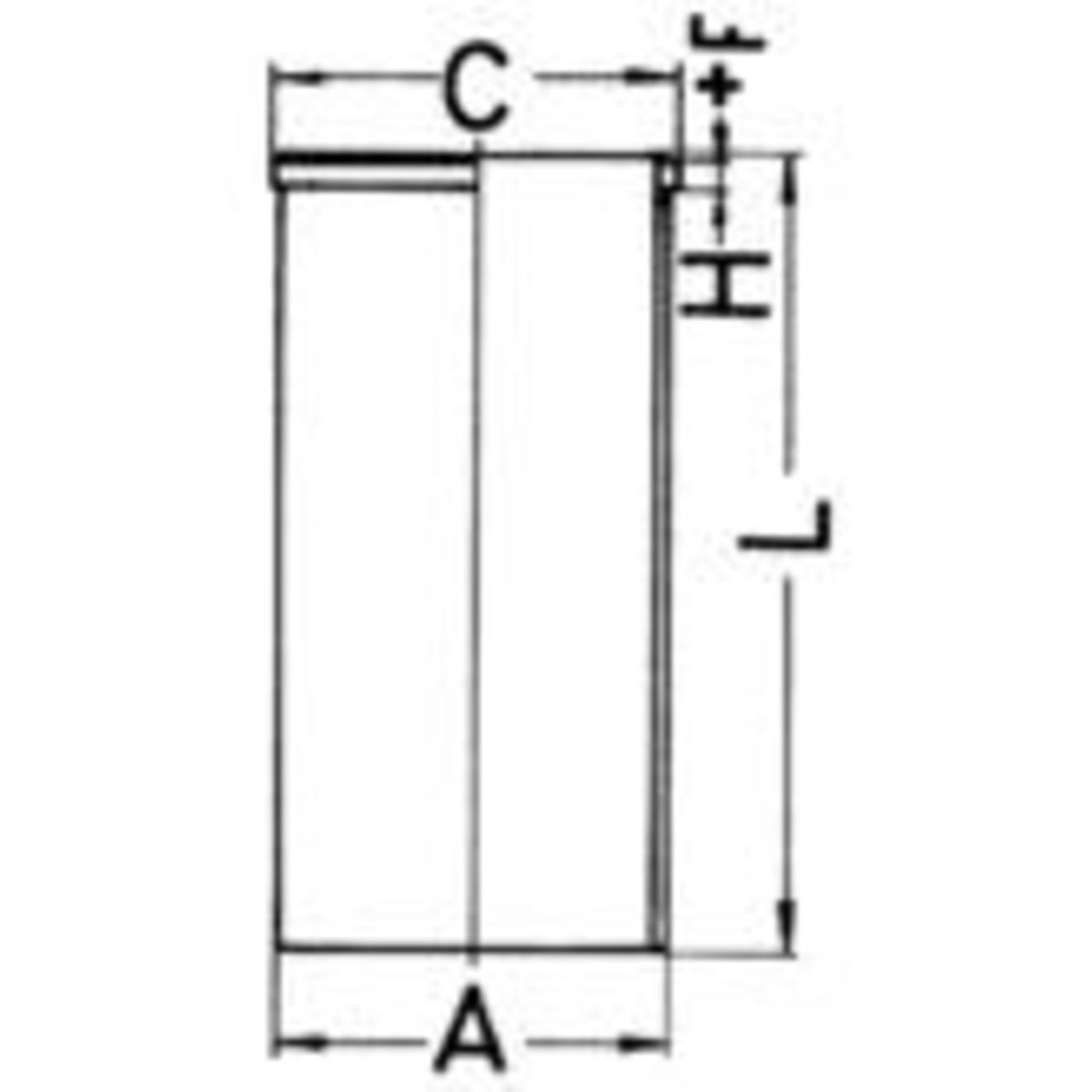Image of Voering, cilinderkop  89 451 110