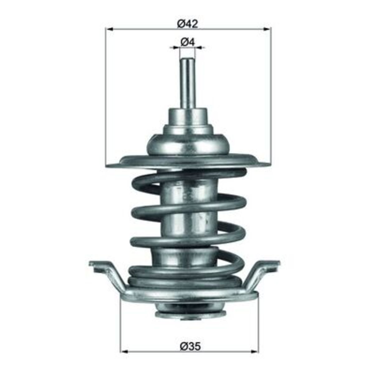 Thermostat d'eau MAHLE TX 59 83