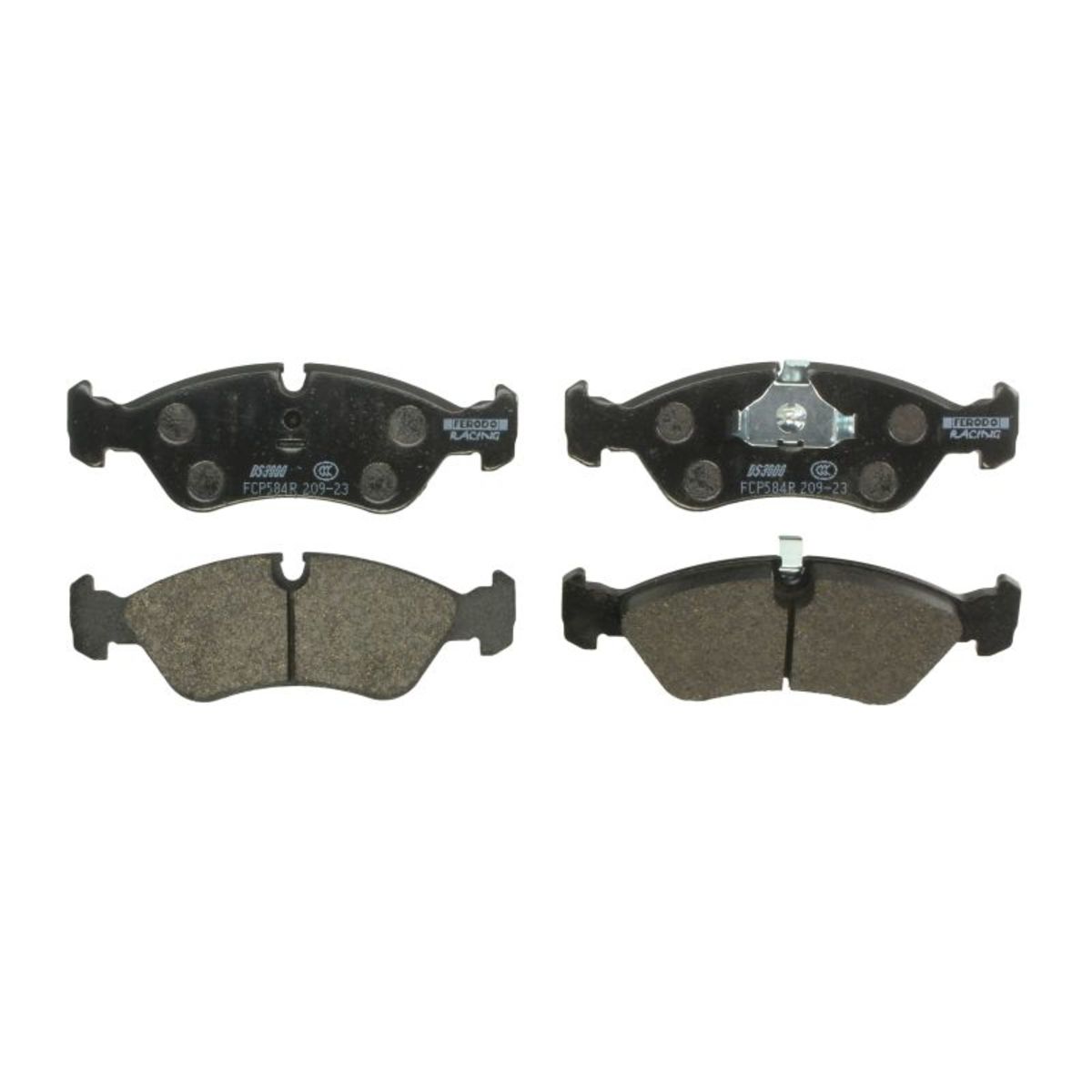 Plaquettes de frein sport non homologuées FERODO FCP584R