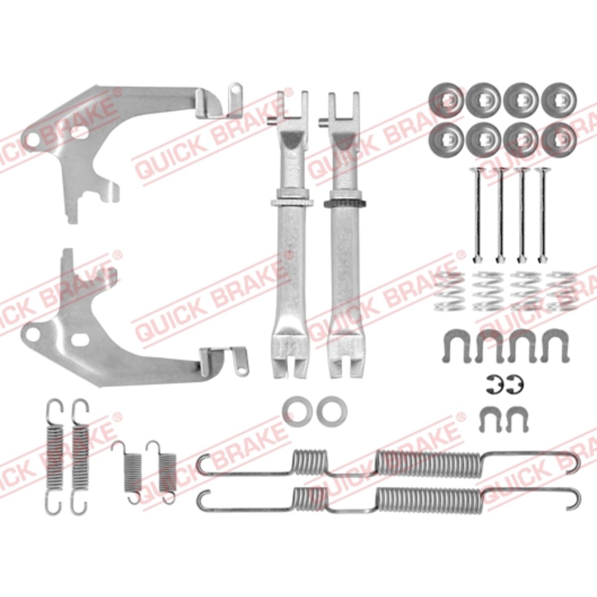 Zubehörsatz, Bremsbacken QUICK BRAKE 105-0698S