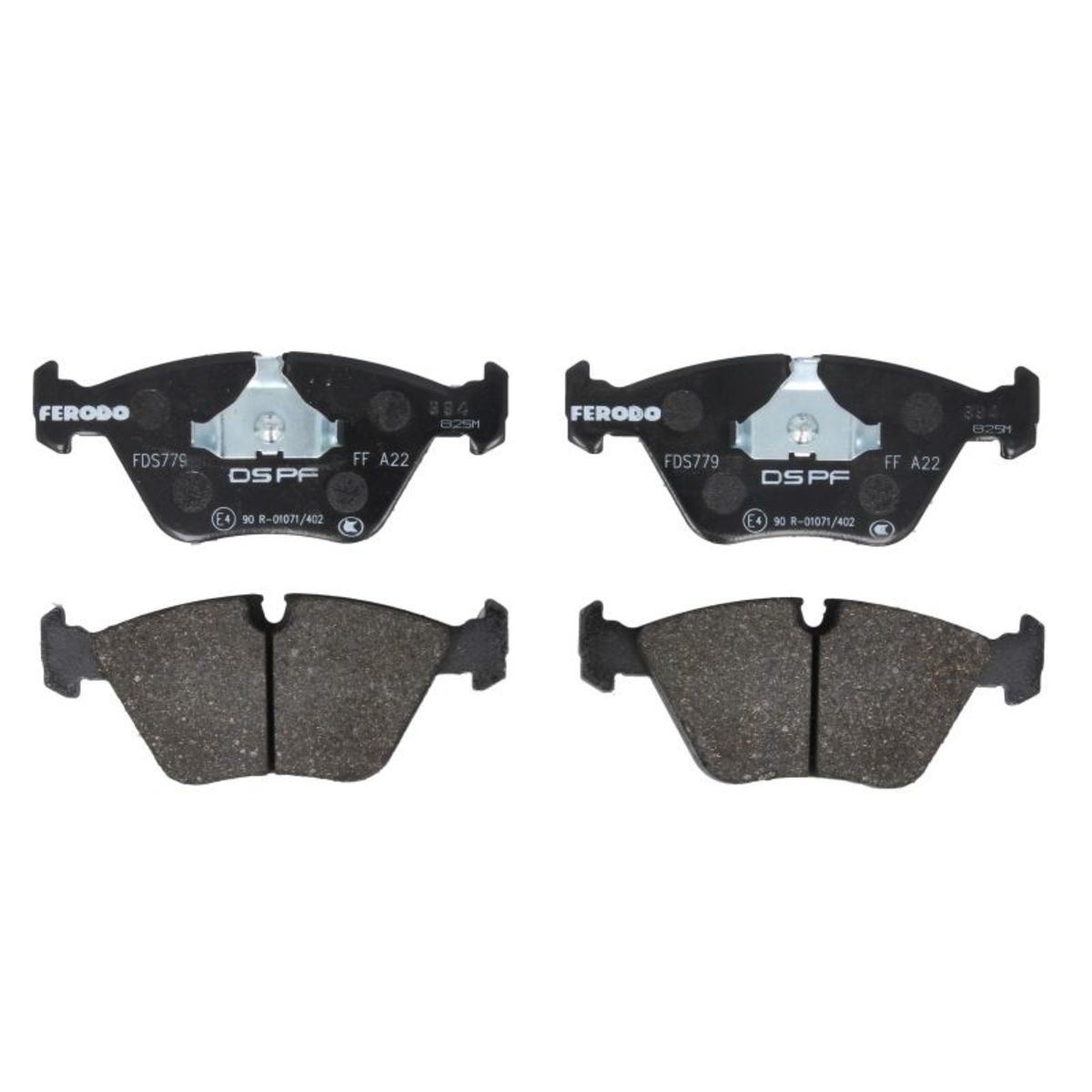 Jeu de plaquettes de frein FERODO Performance FDS779, avant