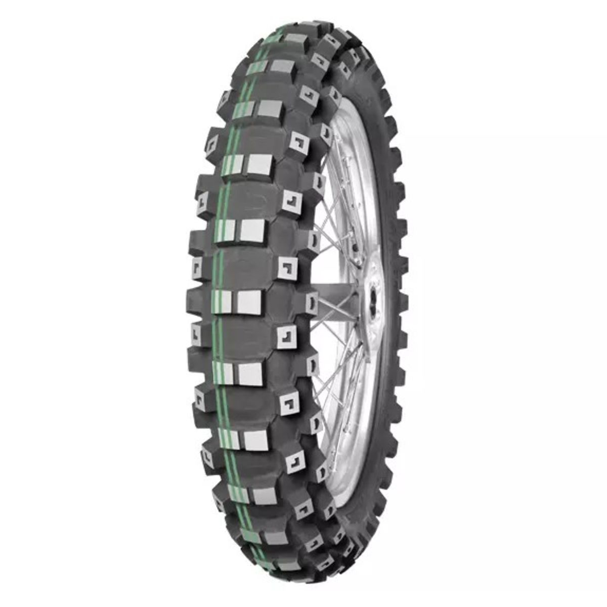 MITAS TERRA FORCE-MX MH SUPER SOFT EXTREME 2XGREEN 120/90-18 TT, Motorradreifen hinten