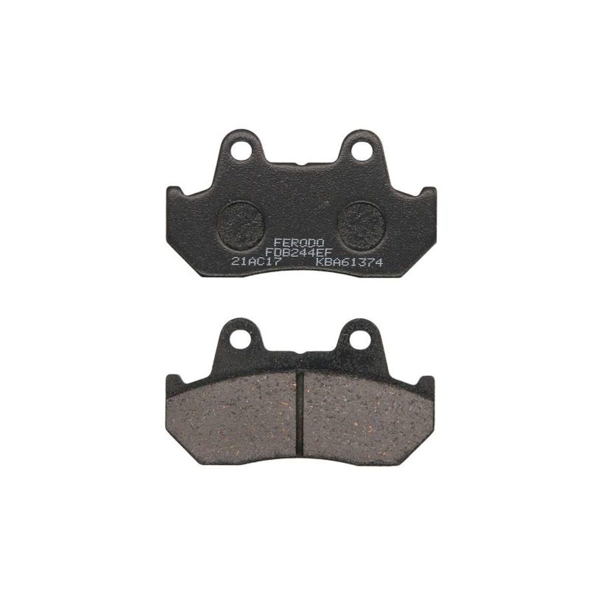 Bremsbelagsatz FERODO FDB244EF vorne, hinten