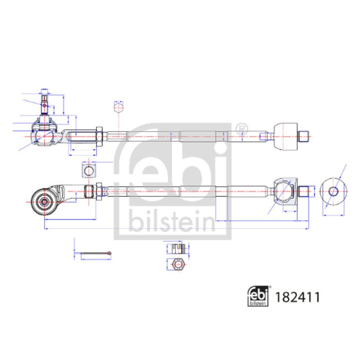 Spoorstang  BILSTEIN