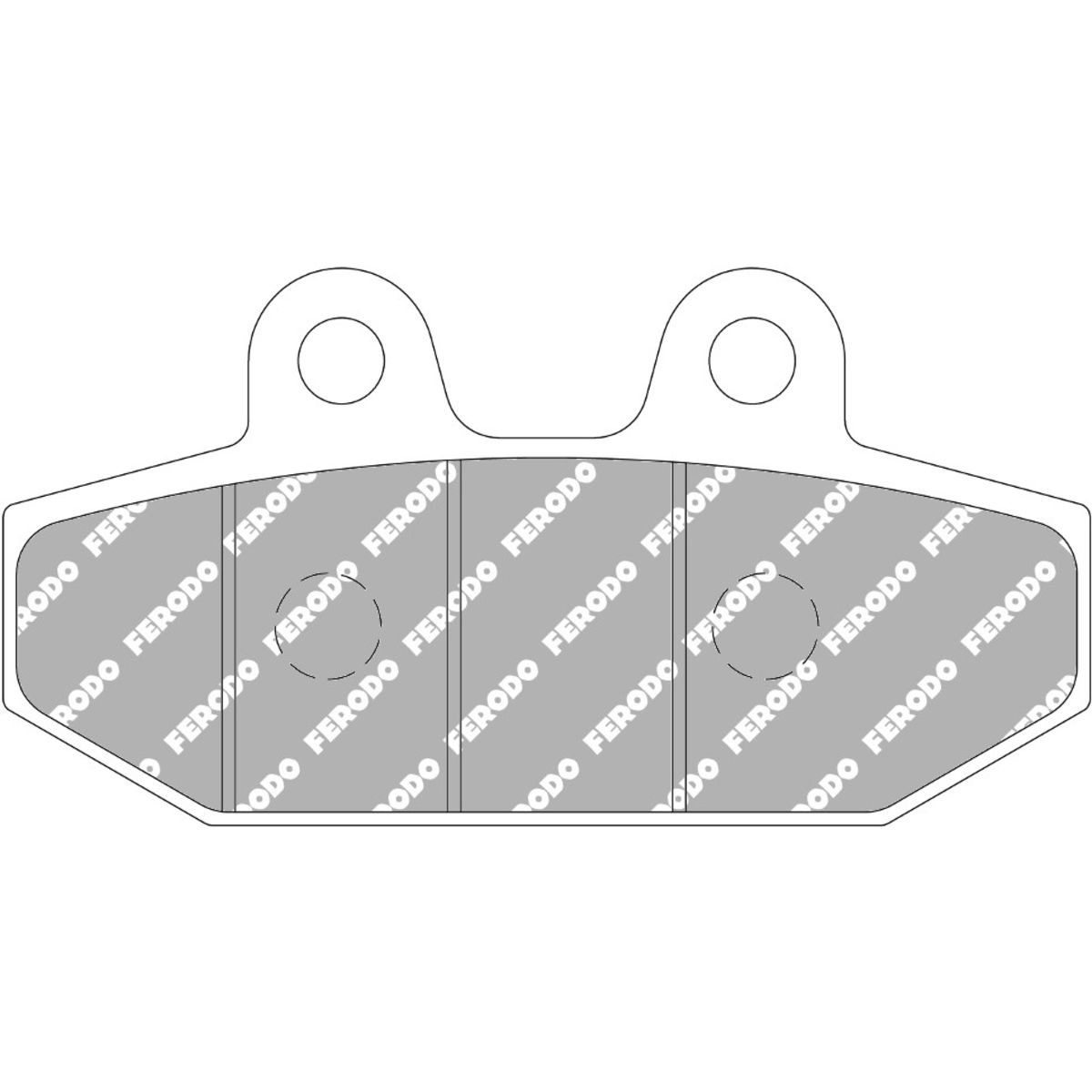 Bremsbelagsatz FERODO FDB2306