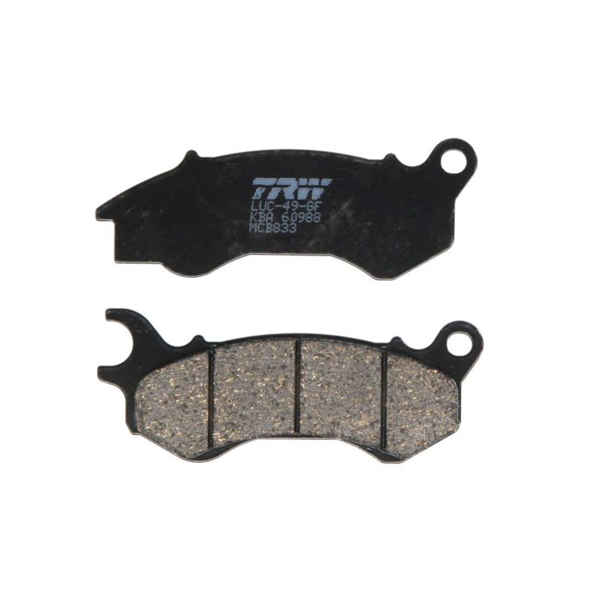 Set di pastiglie freno TRW MCB833