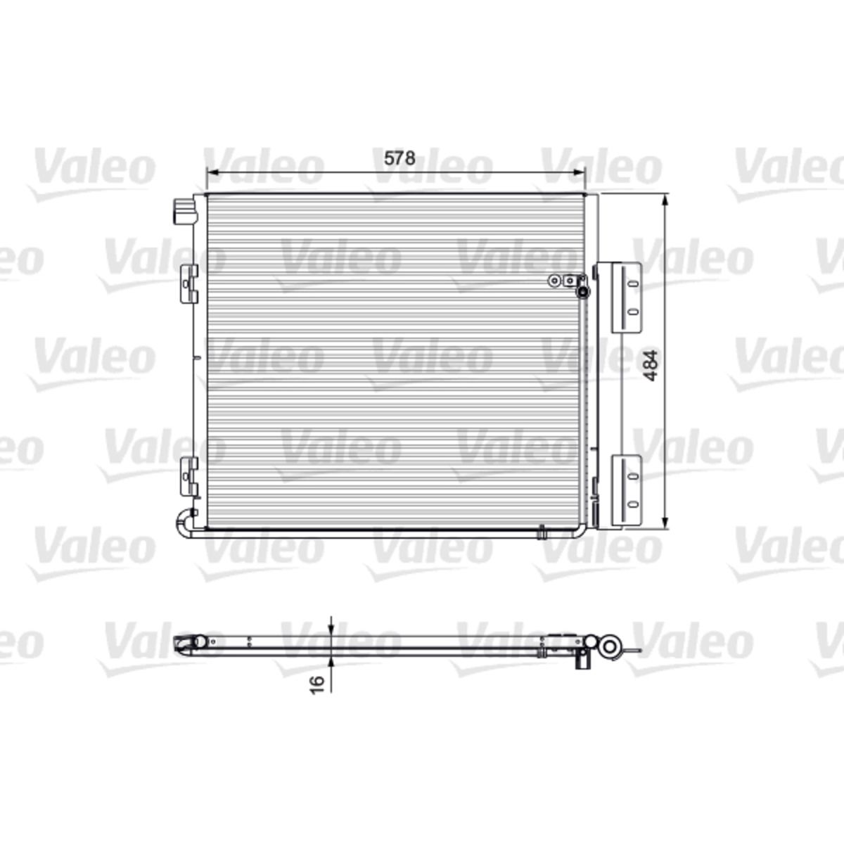 Image of Condensor, airconditioning NIEUW DEEL