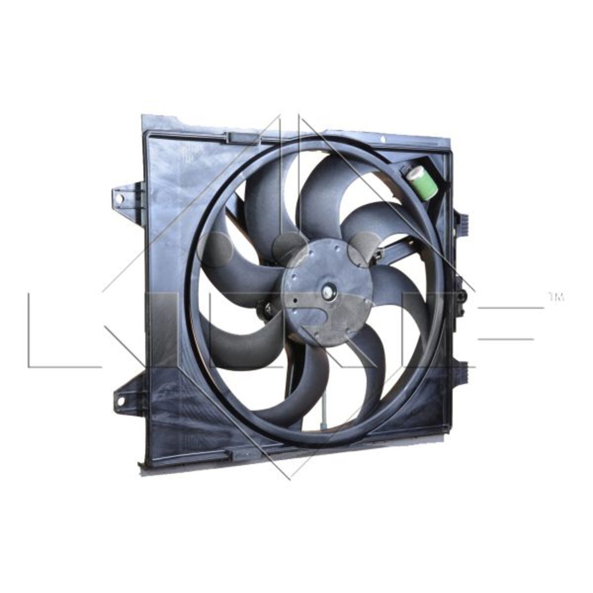 Koelventilatorwiel, motorkoeling