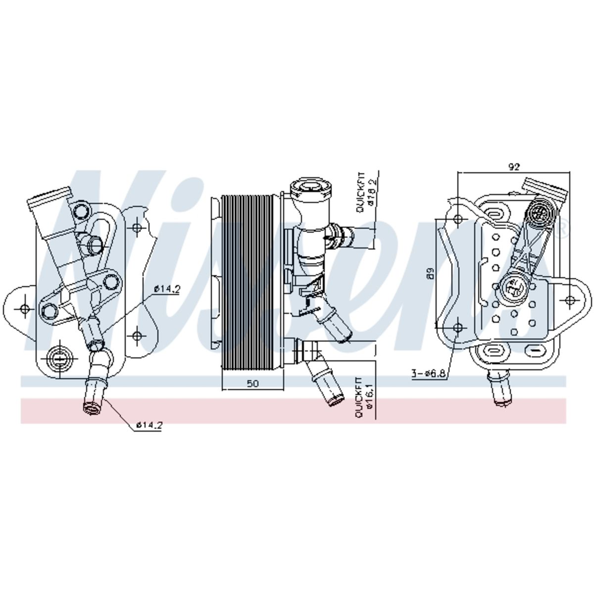 Image of Olie radiator, motorolie
