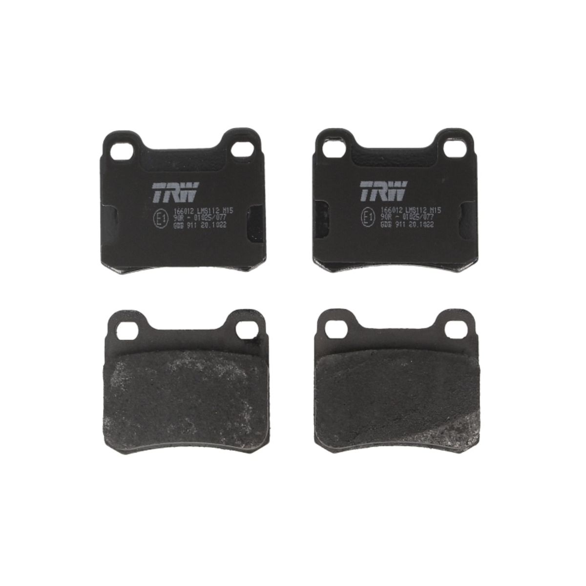 Trw Jeu De Plaquettes De Frein Gdb911, Arrière