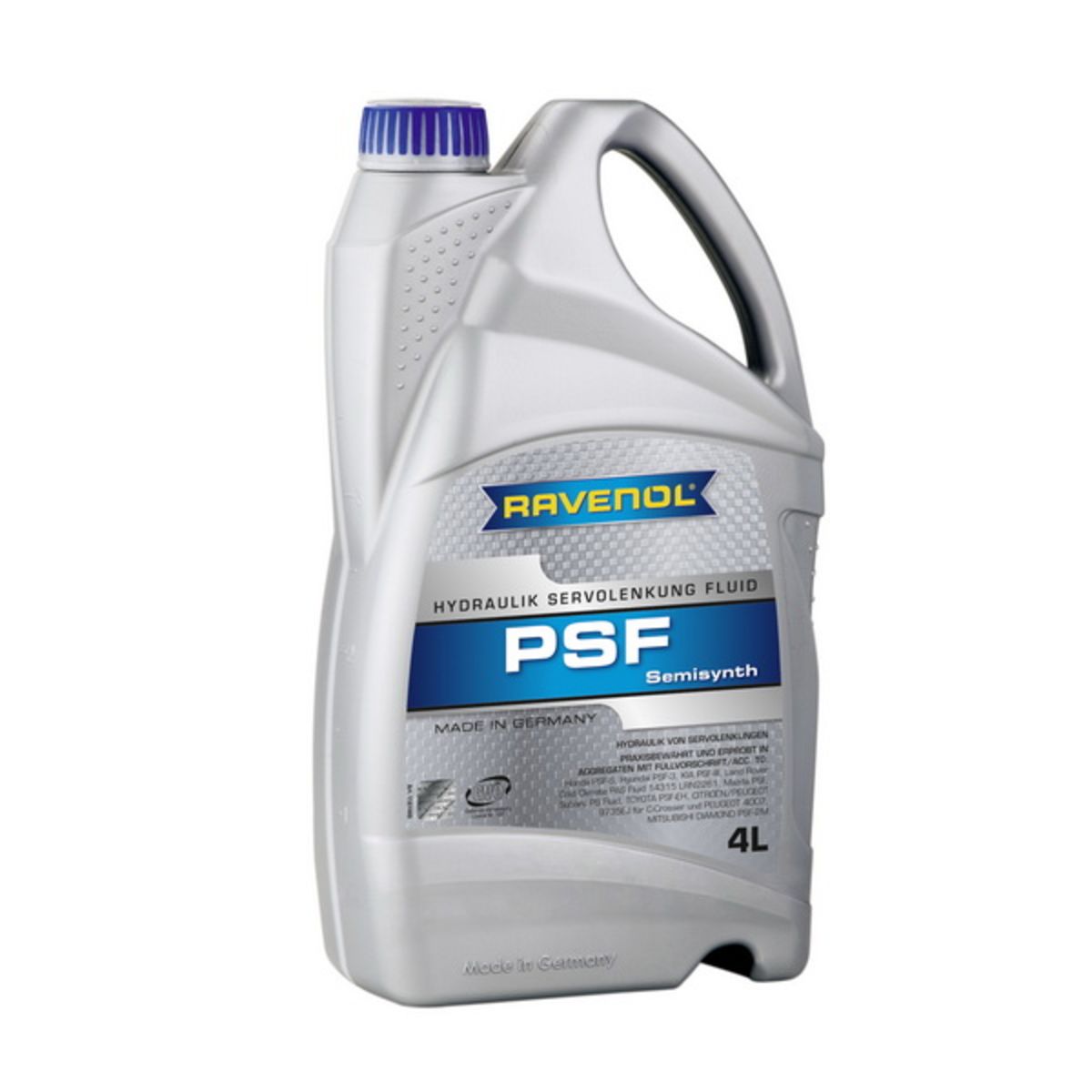 Huile de direction assistée RAVENOL 1181000 PSF HYDR.FLUID 4L