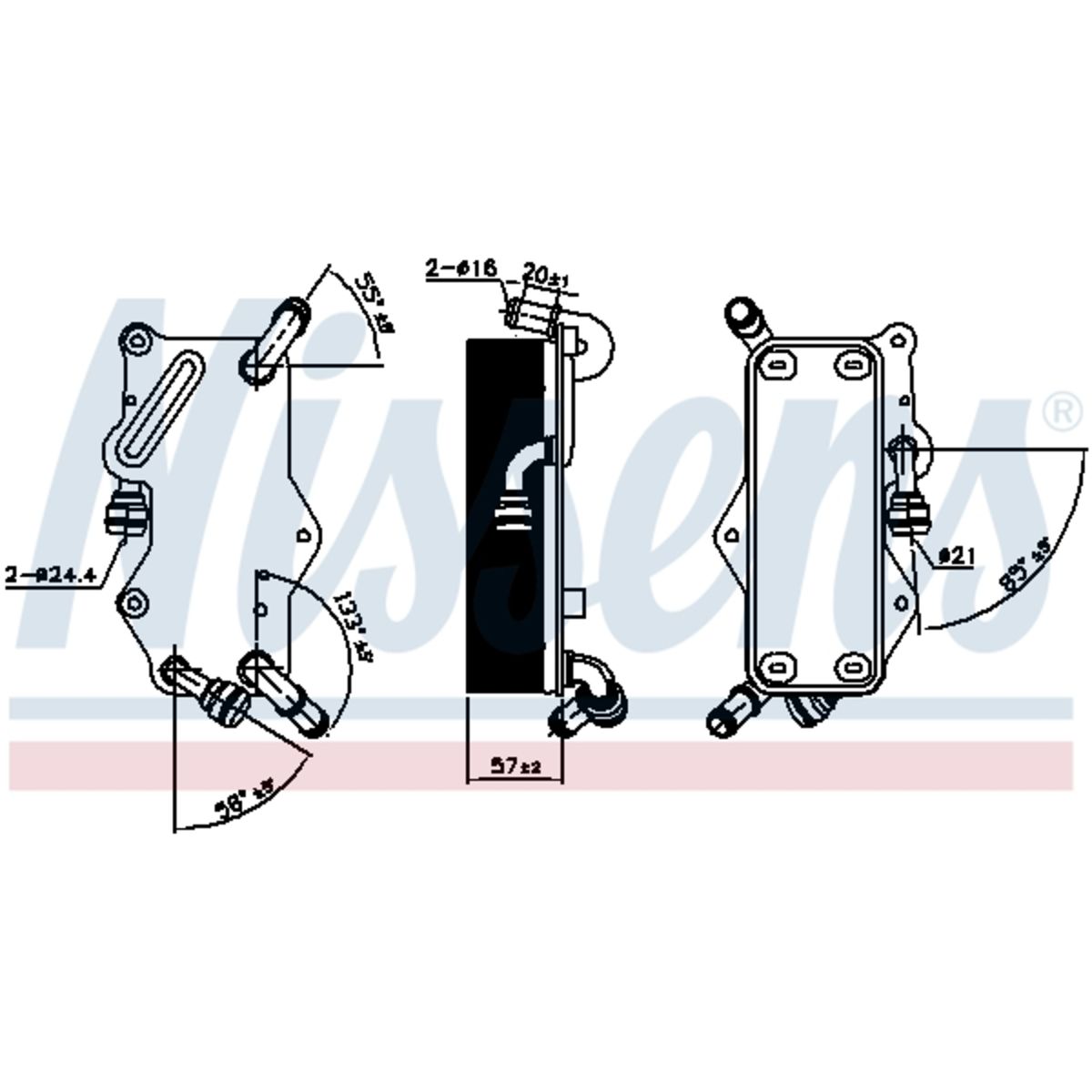 Image of Olie radiator, automatische versnellingsbak