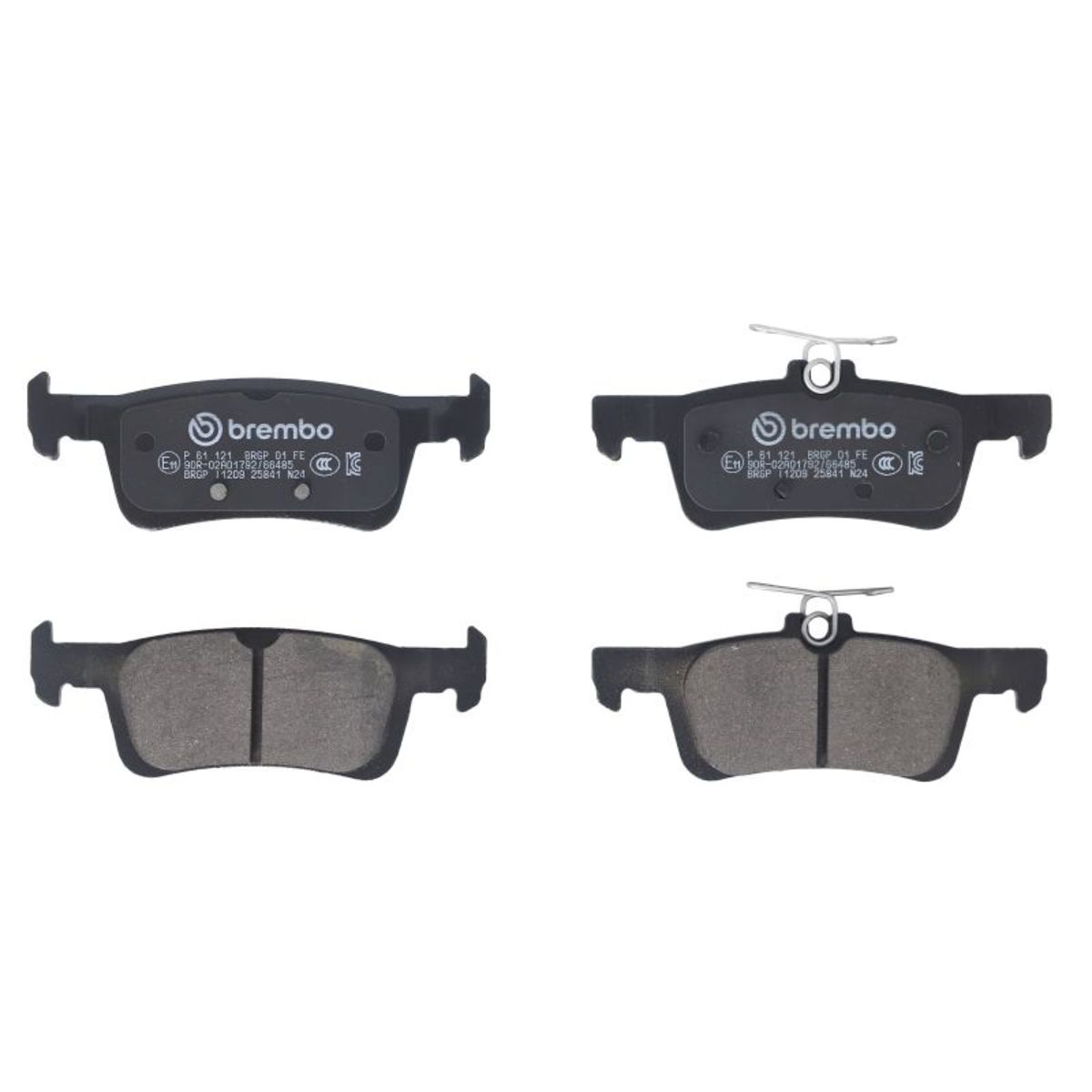 Brembo Bremsbelagsatz P 61 121