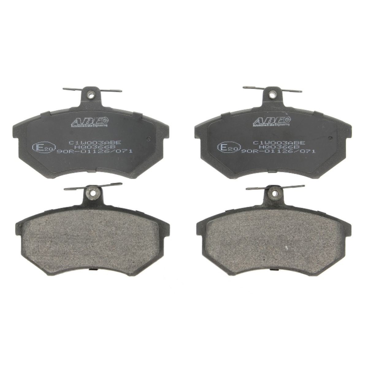 Bremsbelagsatz, Scheibenbremse ABE C1W003ABE