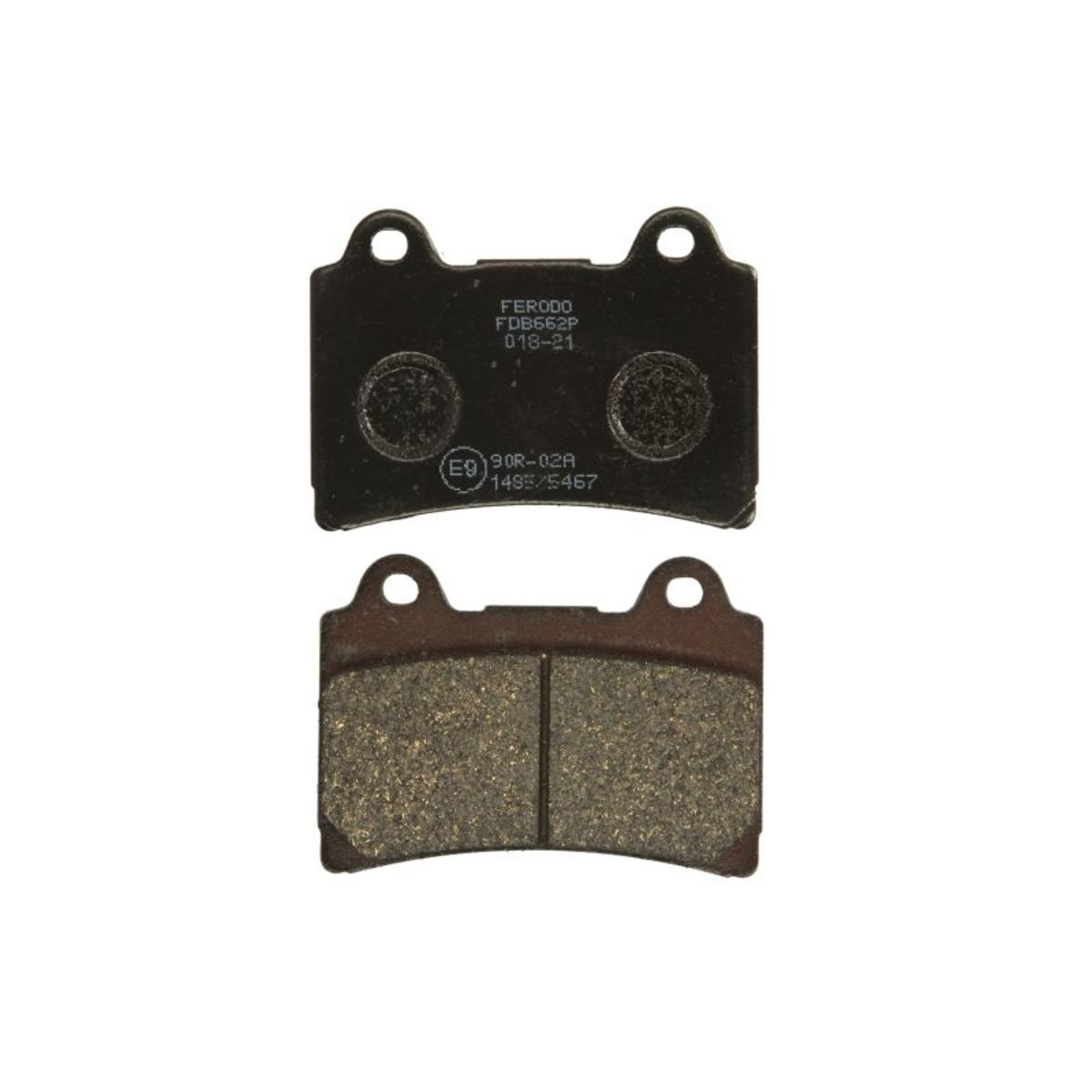 Set di pastiglie freno FERODO FDB662