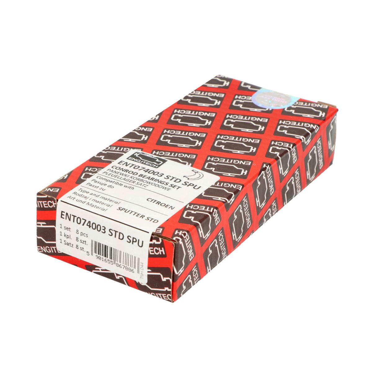 Set di cuscinetti per bielle ENGITECH ENT074003 STD SPU