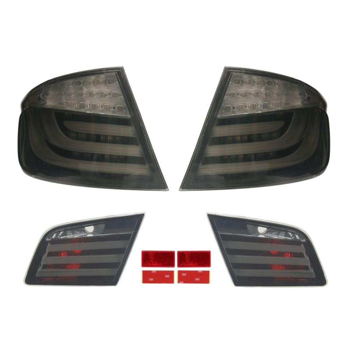 Jeu de feux arrière tuning, accessoires DEPO 444-1957F-AE-S