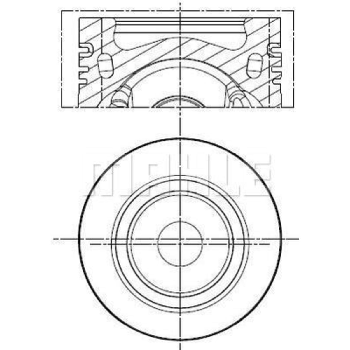 Mahle Pistone 028 Pi 00154 000