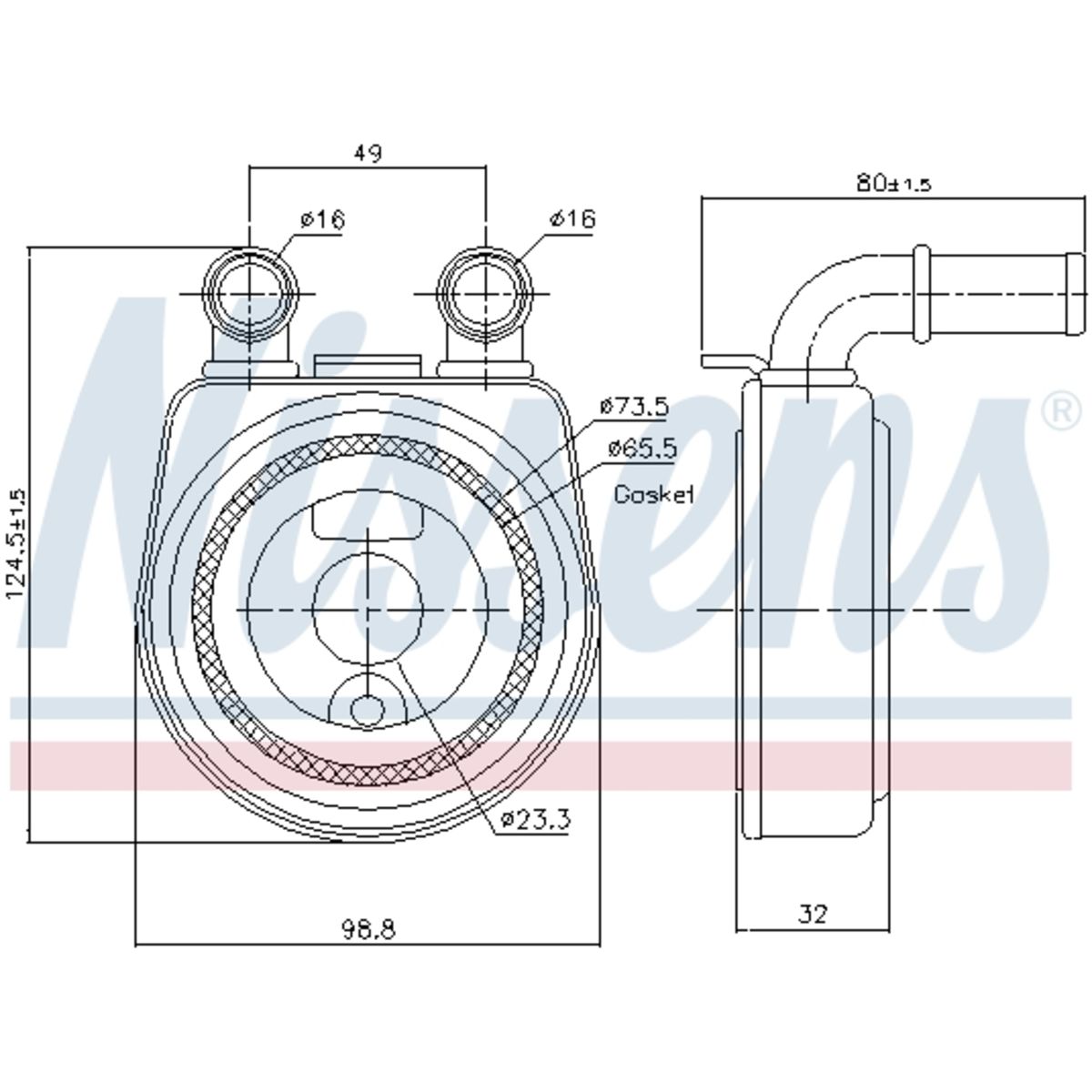 Image of Olie radiator, motorolie