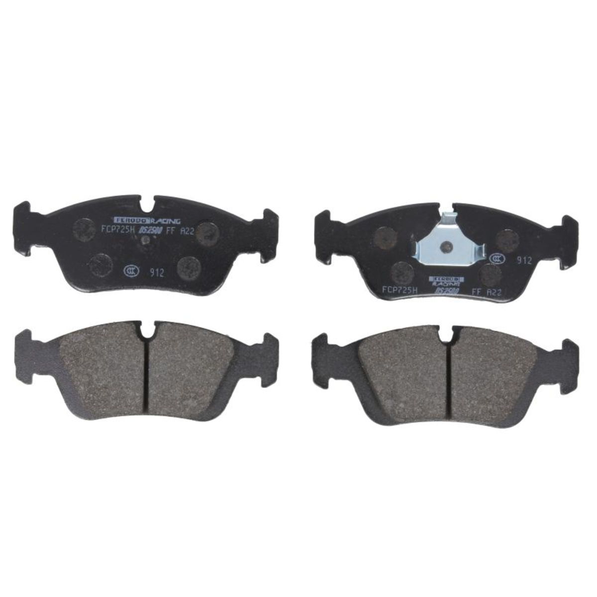 Plaquettes de frein sport non homologuées FERODO FCP725H