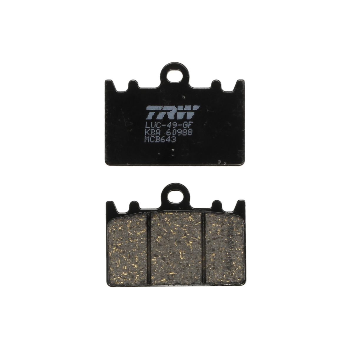 Trw Juego De Pastillas De Freno Mcb643