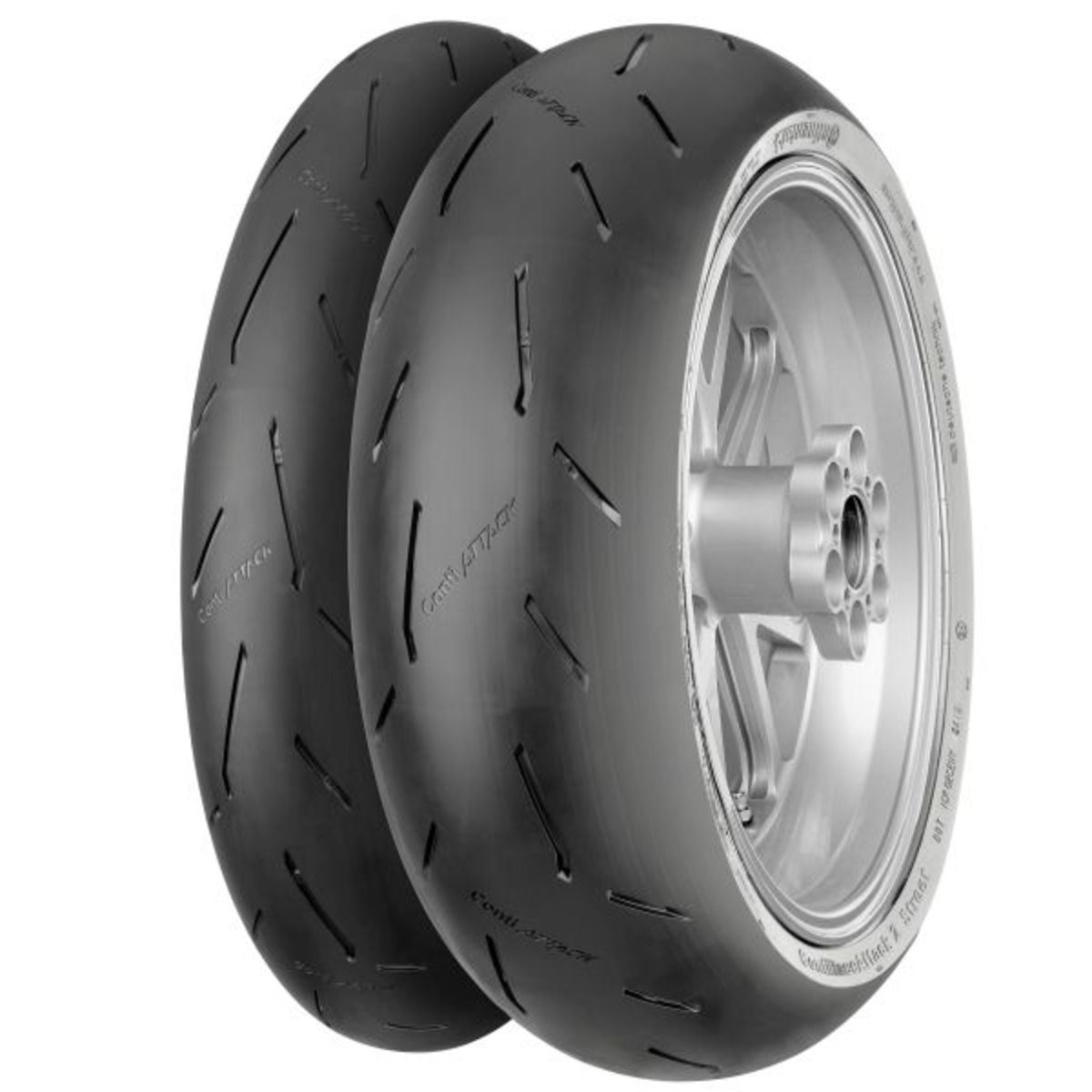 Image of ContiRaceAttack 2 Street 190/55ZR17 TL 75W Productiedatum 2020, motorband achter