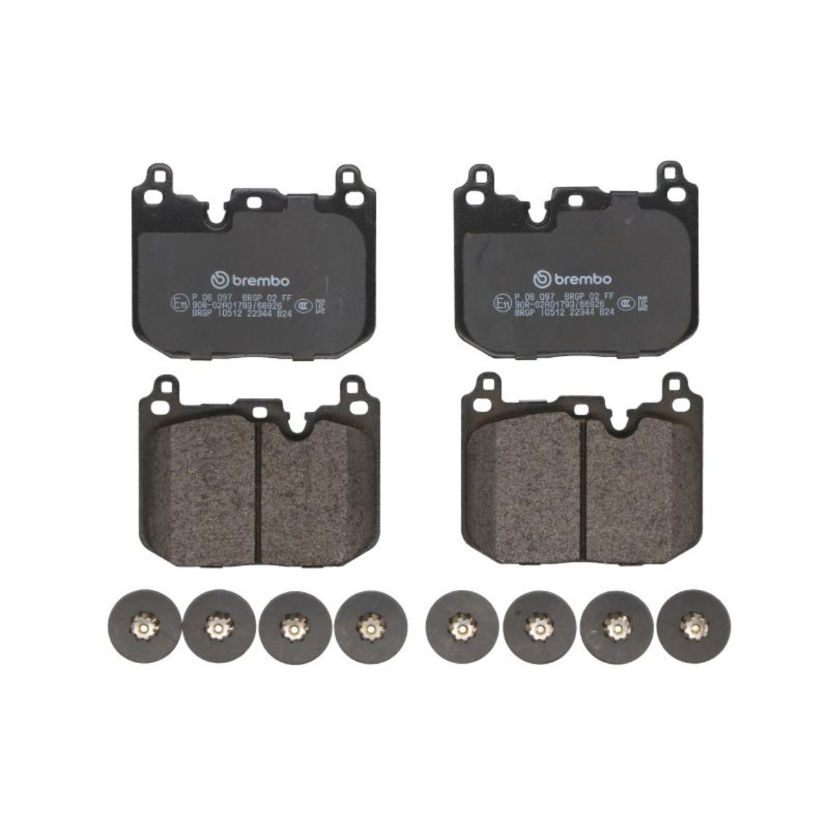 Brembo Bremsbelagsatz, Scheibenbremse P 06 097 Für Mini - Bild 9