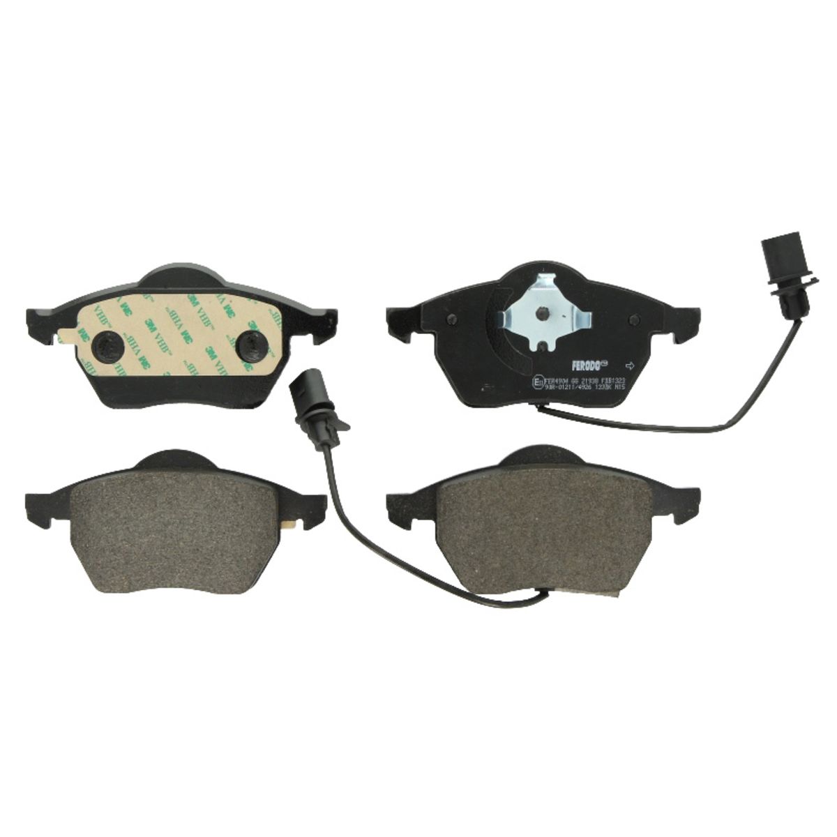 Ferodo Kit Pastiglie Freno, Freno A Disco Fdb1323 - Immagine 3
