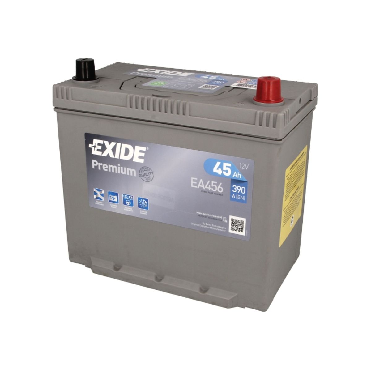 Аккумулятор exide premium ea456