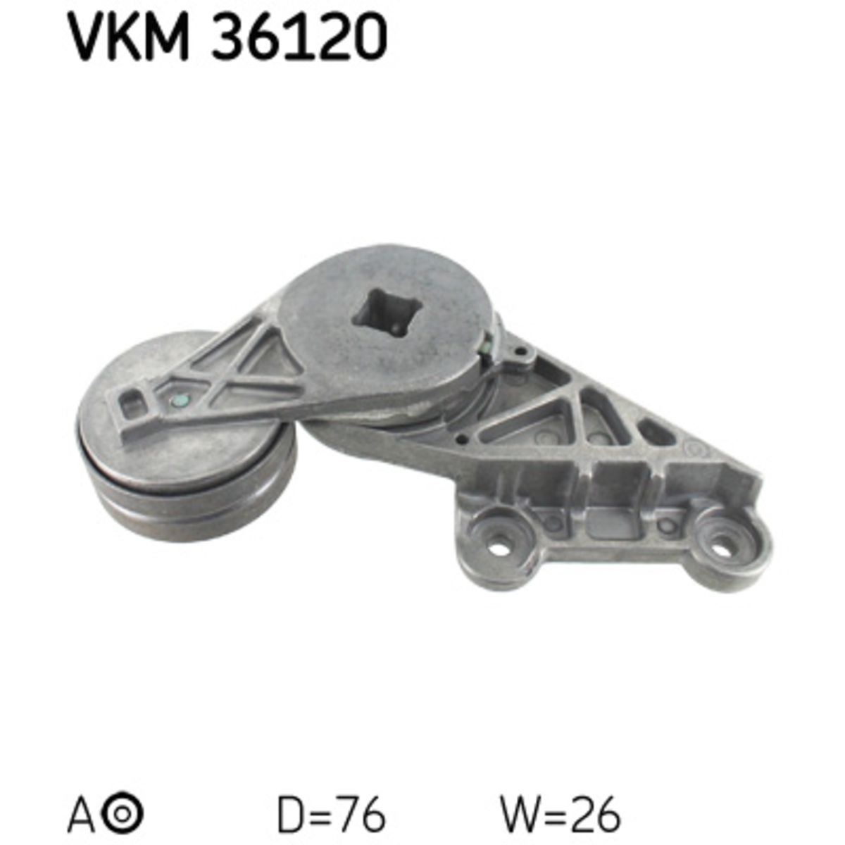 Image of Spanpoelie, V-riem