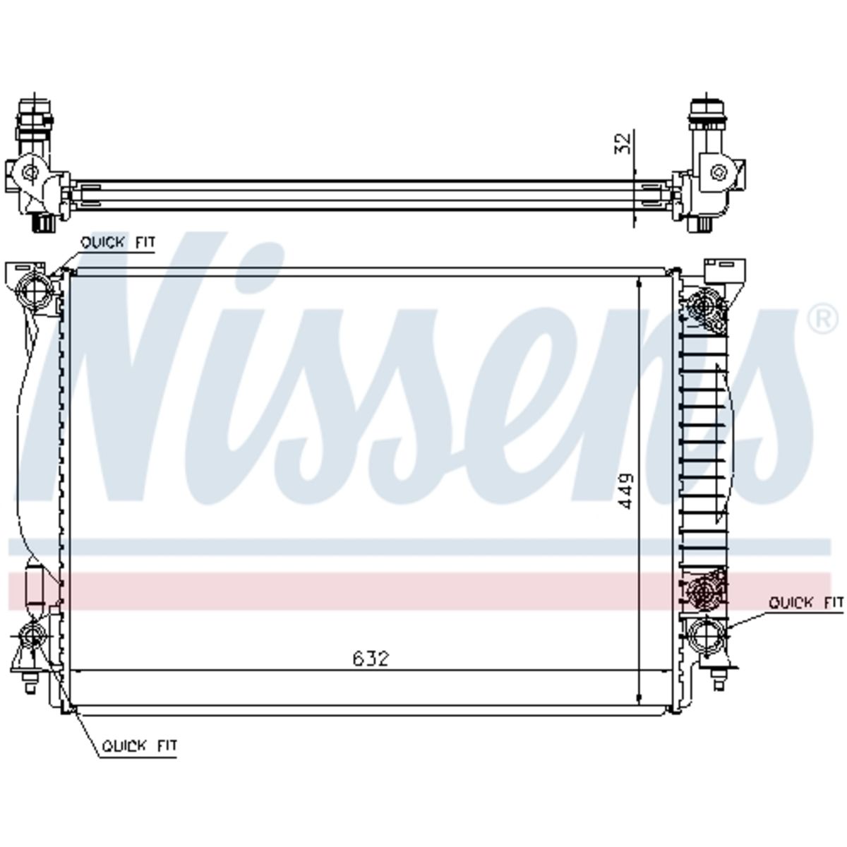 Image of Radiator, motorkoeling