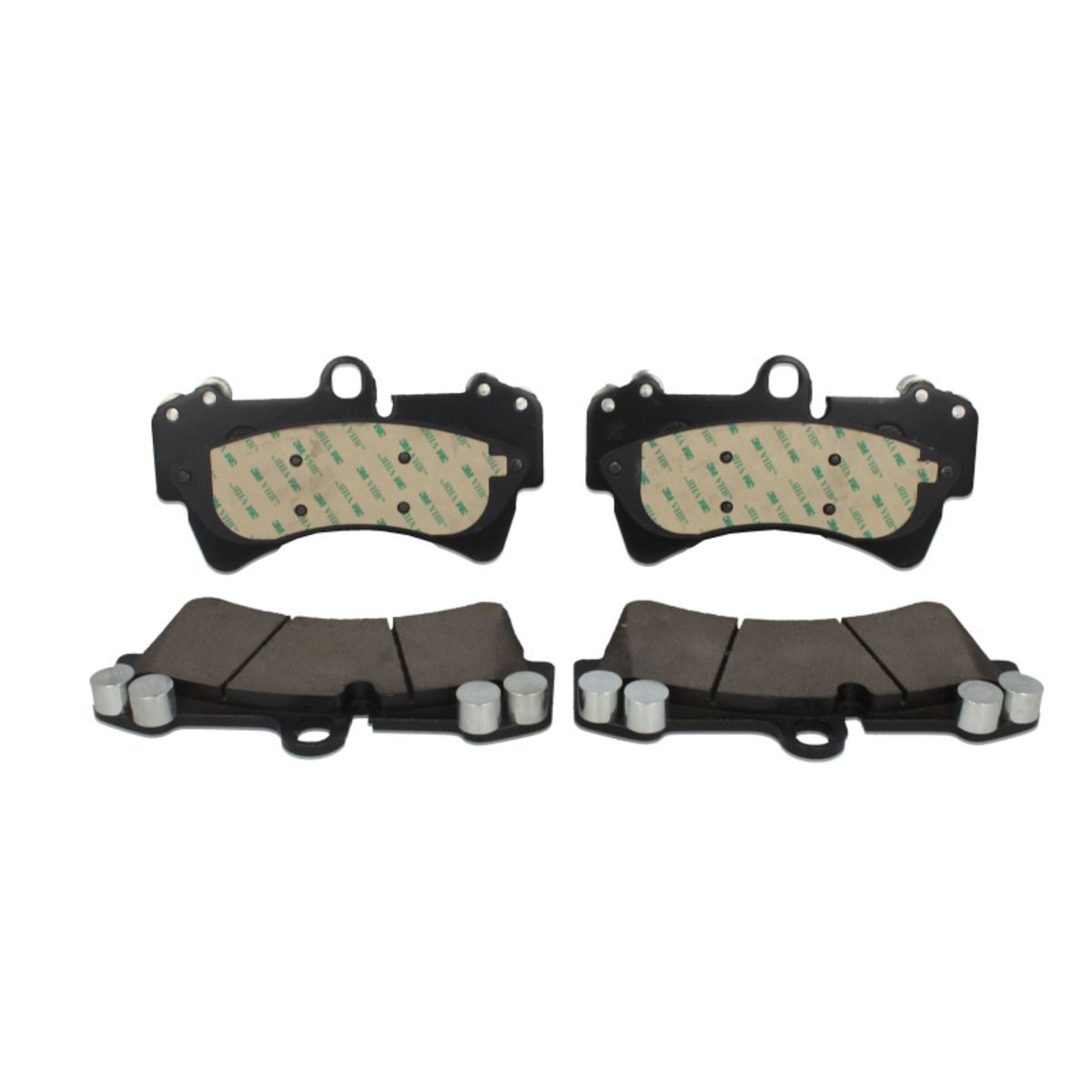 Bremsbelagsatz JURID WHITE 573282JC, Vorne, Keramik