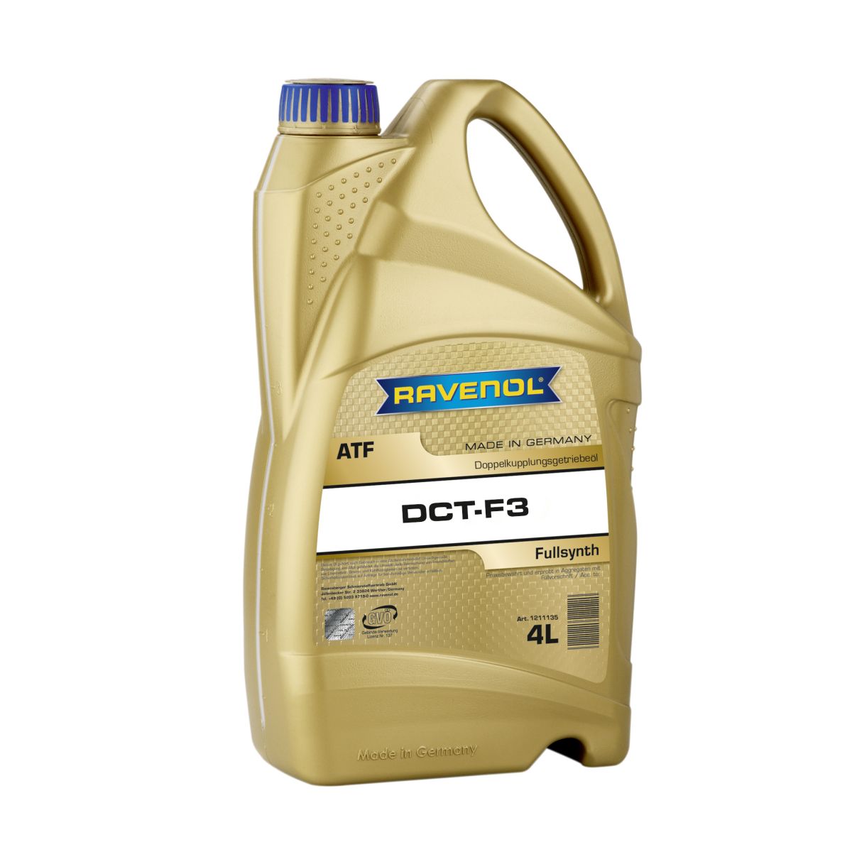 Huile de transmission RAVENOL 1211135 ATF DCT-F3 4L