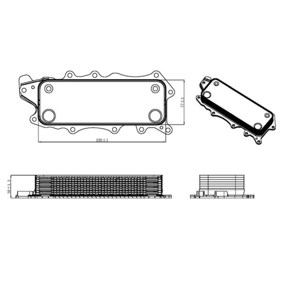 Image of Olie radiator, motorolie