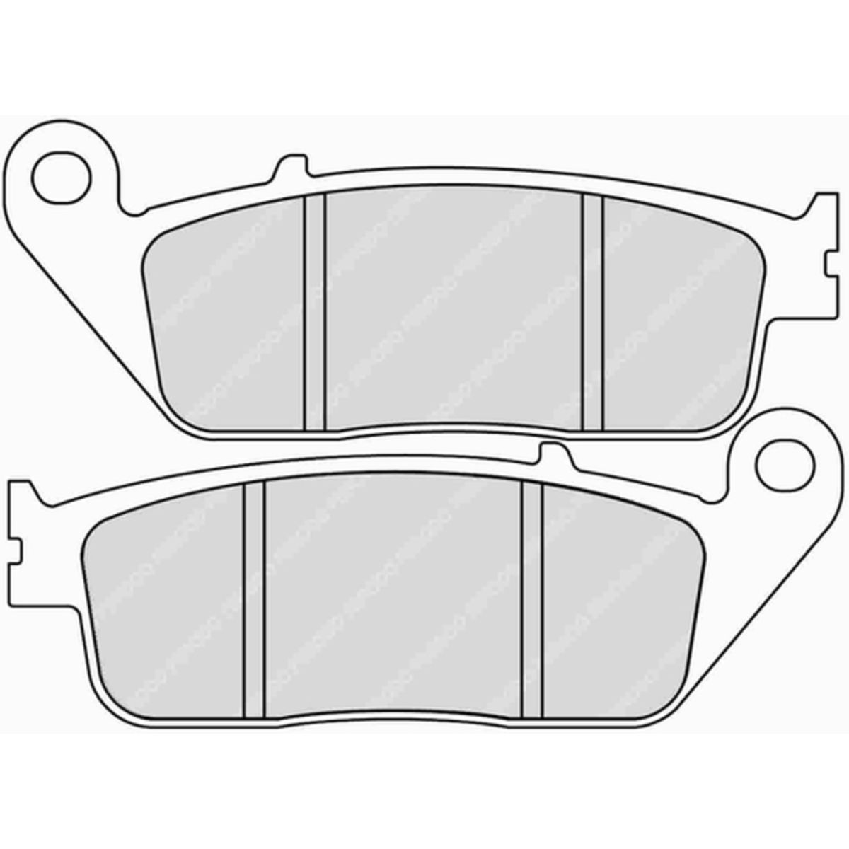 Set di pastiglie freno FERODO FDB570SM