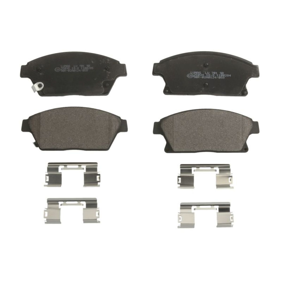 Breck Bremsbelagsatz 25034 00 701 10, Vorne