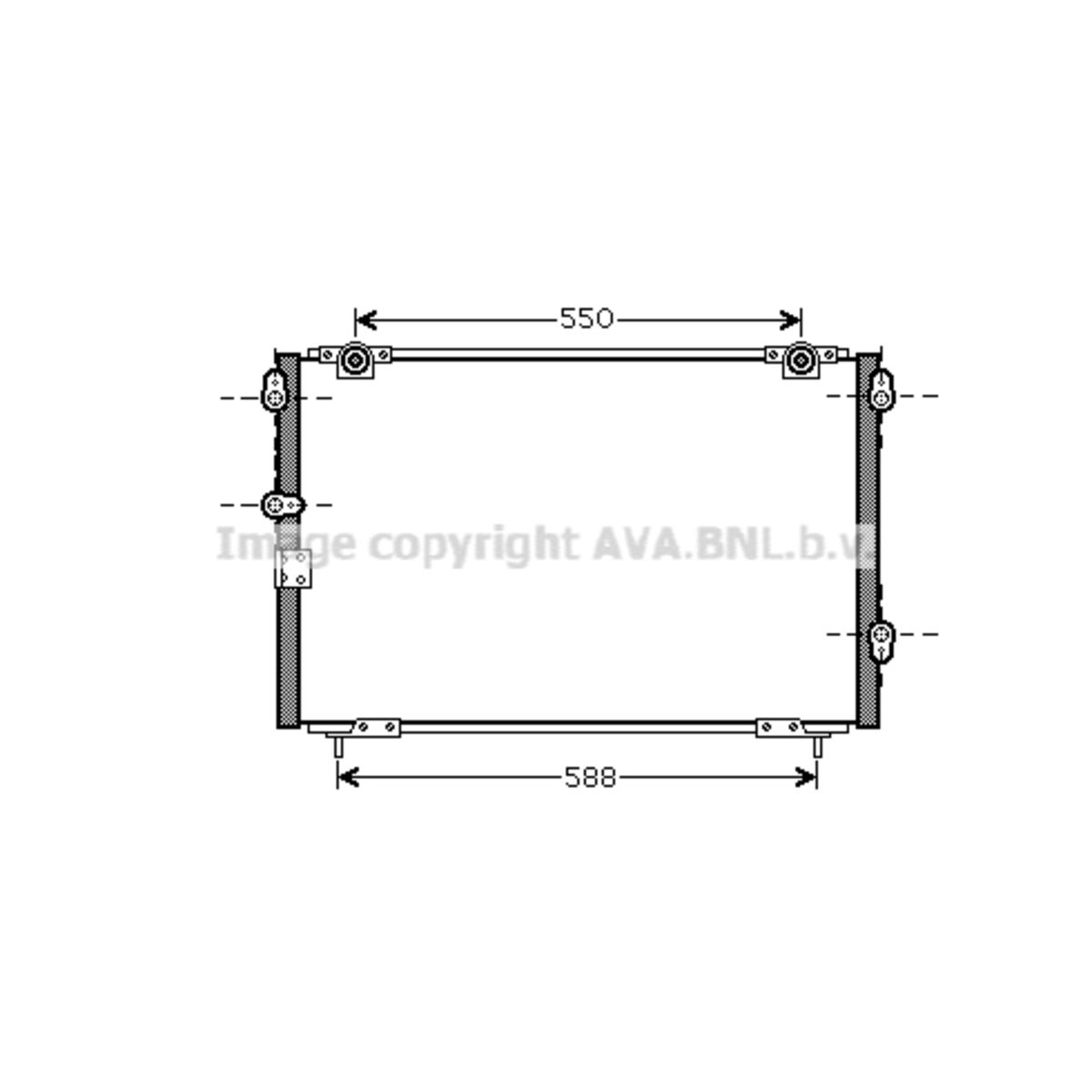 Image of Condensator, airconditioning