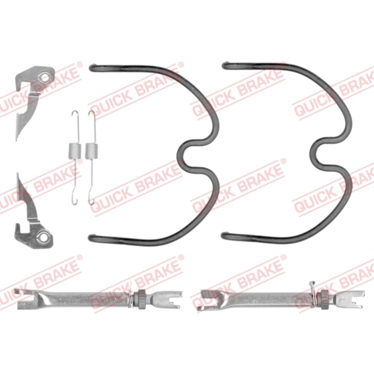 Zubehörsatz, Bremsbacken QUICK BRAKE 105-0872S
